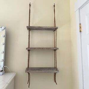 Floating 3-Tiered Shelf